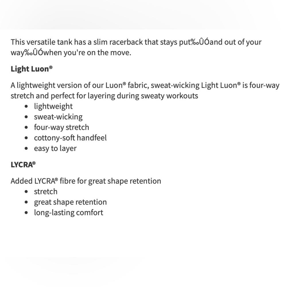 Lululemon Cool Racerback - Picture 8 of 8
